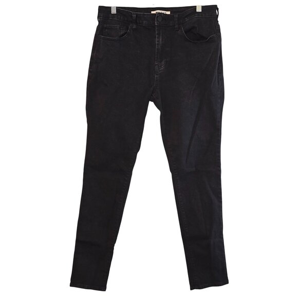 Pacsun Jeans Men's Size 32x30 Black Stacked Skinny - Picture 1 of 10